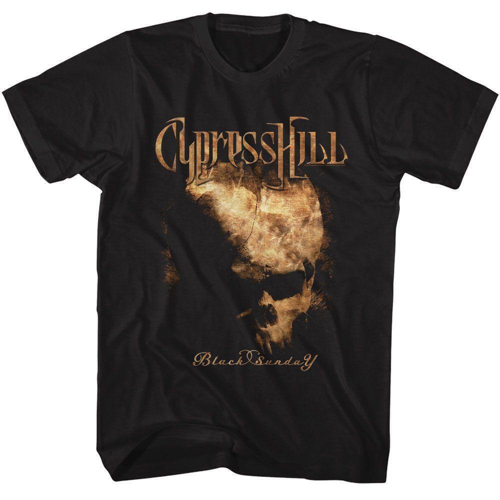 Cypress Hill Black Sunday Black T Shirt